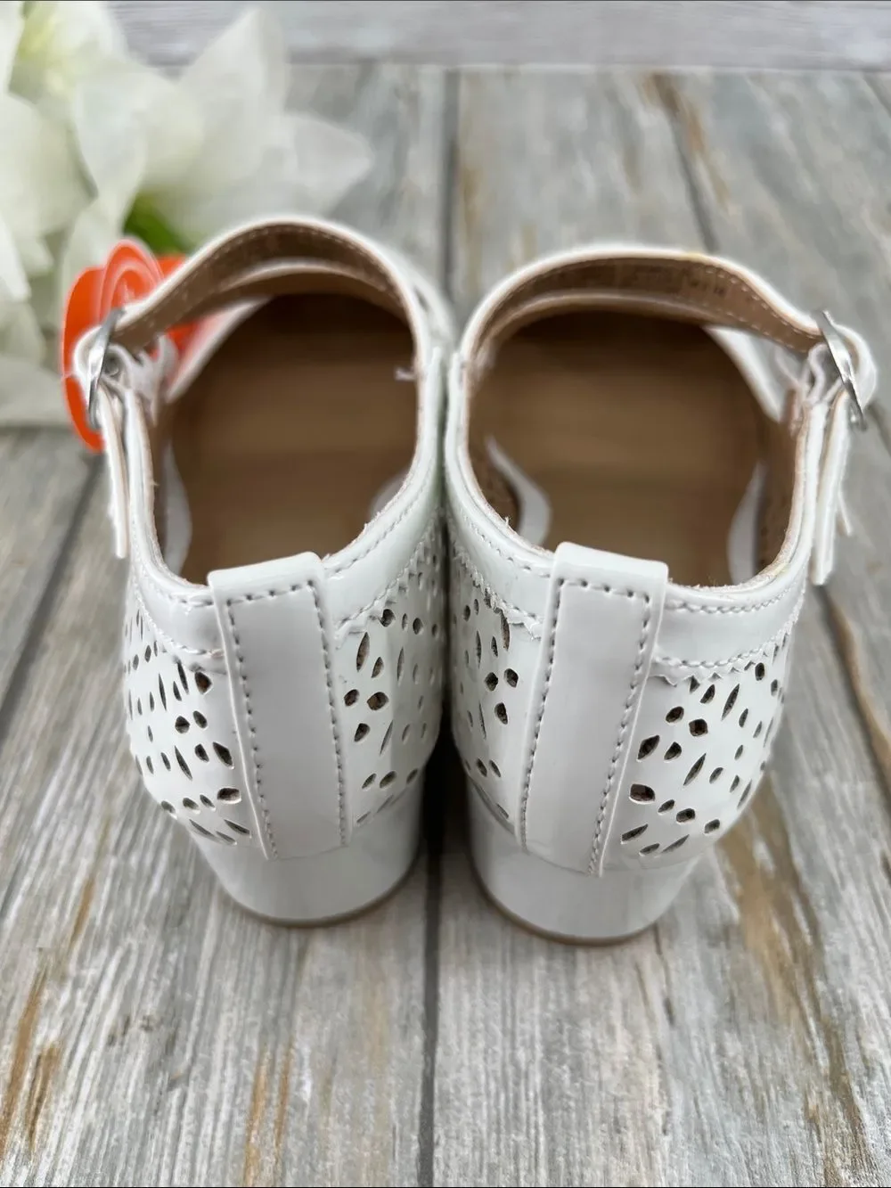 Little Girls Easter Dress Shoes Heels Size 12